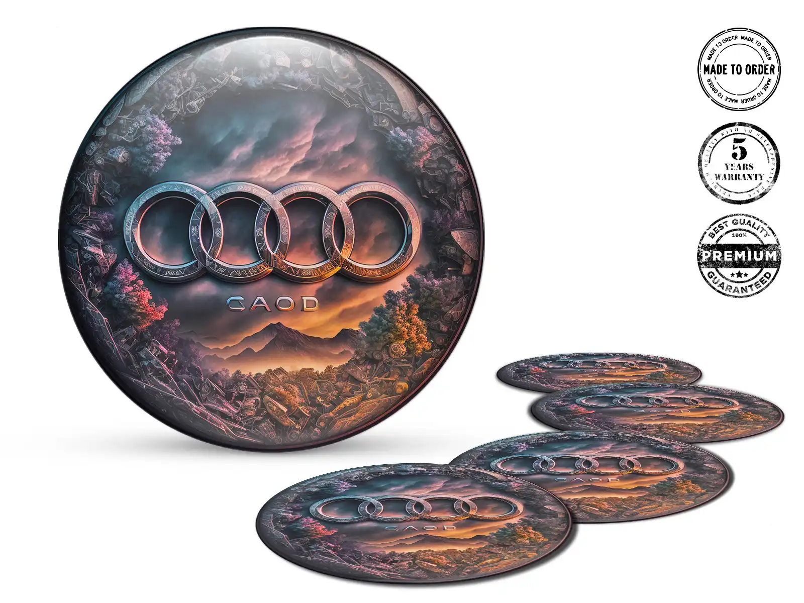 Audi Silikonsticker Premium Stellar Momentum Max